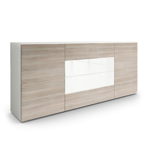 Credenza moderna Dama, madia mobile soggiorno colori a scelta in 25 combinazioni