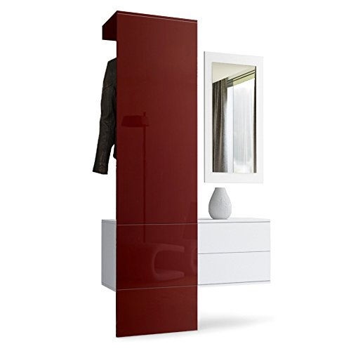 Entrata moderna Neve, composizione 2 ingresso, mobile corridoio in 13 colori design